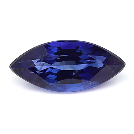 0.70 ct Marquise Natural Blue Sapphire : Fine Blue