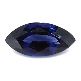 0.75 ct Marquise Natural Blue Sapphire : Fine Blue