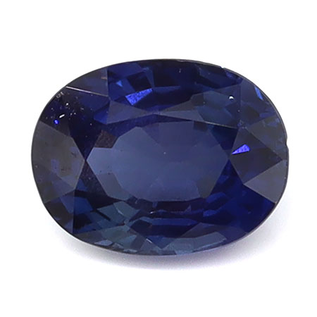 0.97 ct Oval Natural Blue Sapphire : Blue