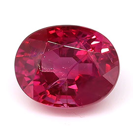 1.59 ct Oval Natural Ruby : Pinkish Red