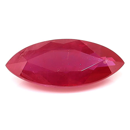 1.02 ct Marquise Natural Ruby : Pinkish Red