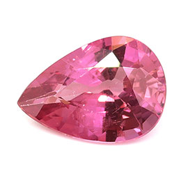 1.17 ct Pear Shape Natural Pink Sapphire : Rich Pink