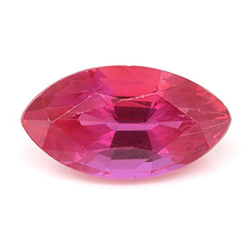 1.61 ct Marquise Natural Pink Sapphire : Rich Pink