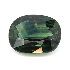 2.50 ct Oval Natural Green Sapphire : Bluish Green - Teal 