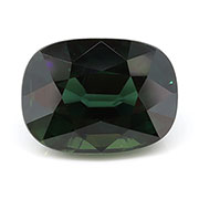 5.06 ct Bluish Green - Teal Oval Natural Green Sapphire