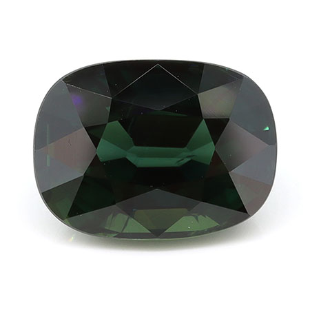 5.06 ct Oval Natural Green Sapphire : Bluish Green - Teal