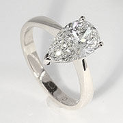 14K White Gold 2.00ct Diamond Ring