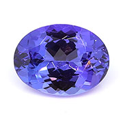 1.27 ct Violet Blue Oval Natural Tanzanite