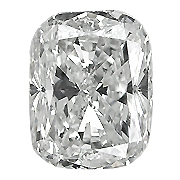 1.11 ct Cushion Cut Natural Diamond : E / VVS2