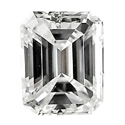 0.58 ct Emerald Cut Diamond : E / VS1