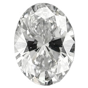 3.01 ct Oval Natural Diamond : J / SI2
