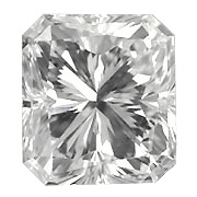 5.01 ct Radiant Natural Diamond : I / VVS1